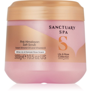 Sanctuary Spa Lily & Rose testápoló peeling virág illattal 300 g-Ár