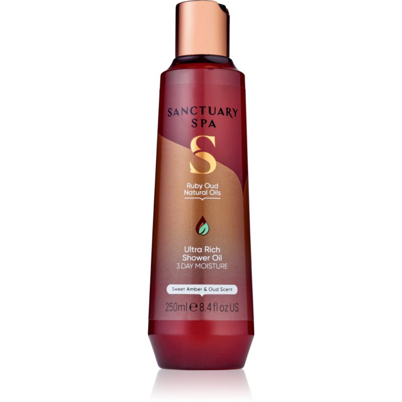 Sanctuary Spa Ruby Oud ápoló tusoló olaj tápláló hatással 250 ml-Ár