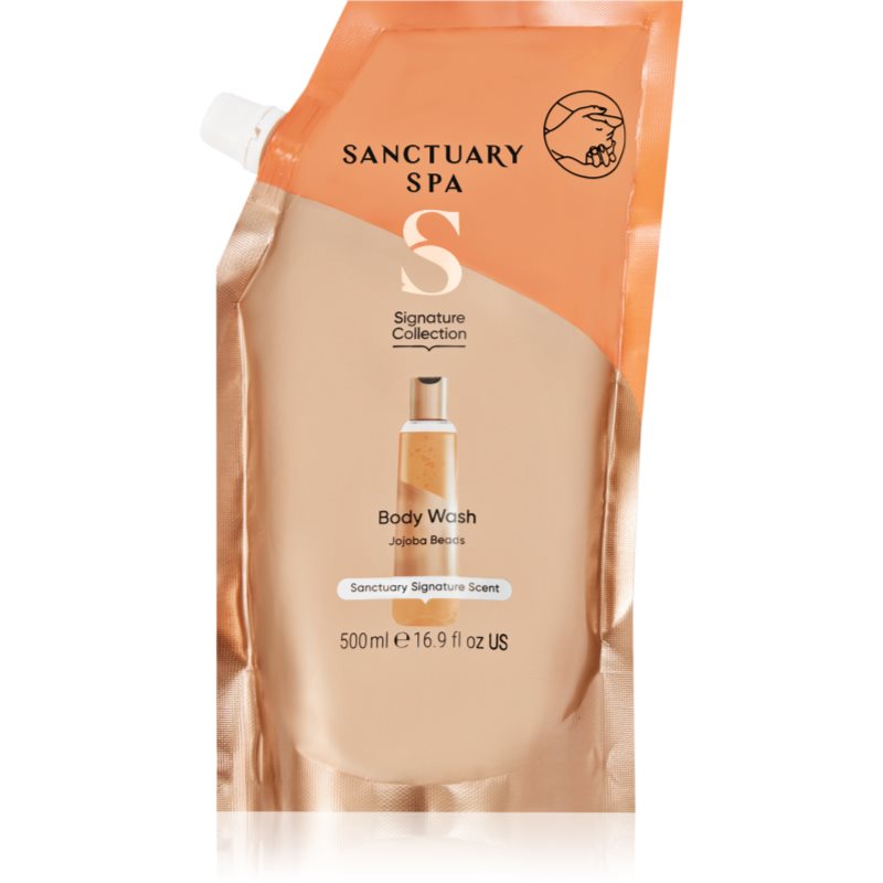 Sanctuary Spa Signature Collection felfrissítő tusfürdő gél utántöltő 500 ml-Ár