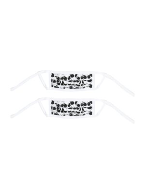 Sanetta Kidswear Kendő '2er Pack'  fekete / fehér