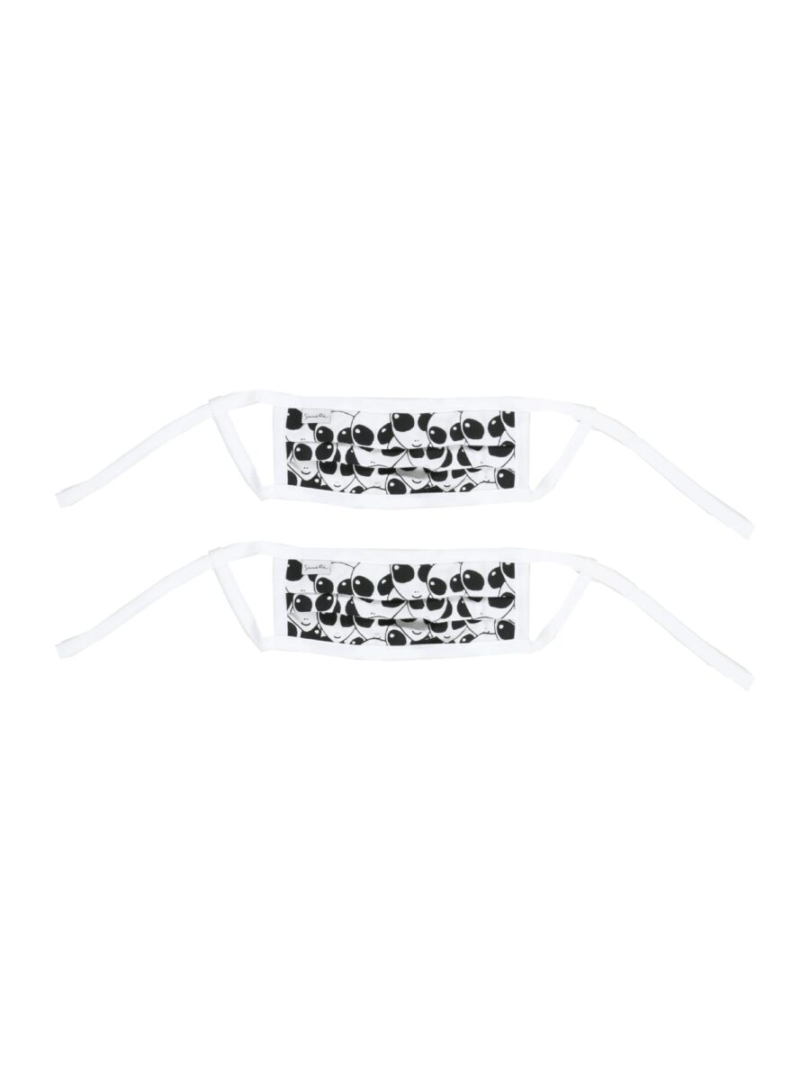 Sanetta Kidswear Kendő '2er Pack'  fekete / fehér
