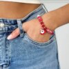 Santa Claus Christmas bracelet with bag