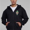 Santa Monica Heavy Oversize Men's Sweatshirt Black