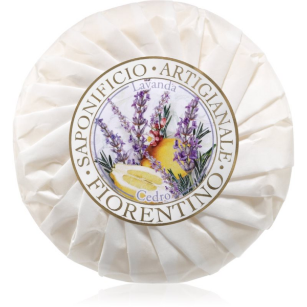 Saponificio Artigianale Fiorentino Lavender and Cedar természetes szilárd szappan 100 g