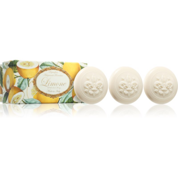 Saponificio Artigianale Fiorentino Lemon Set szilárdszappan-szett 6x50 g