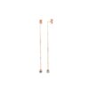 Saria Rose Gold Earrings