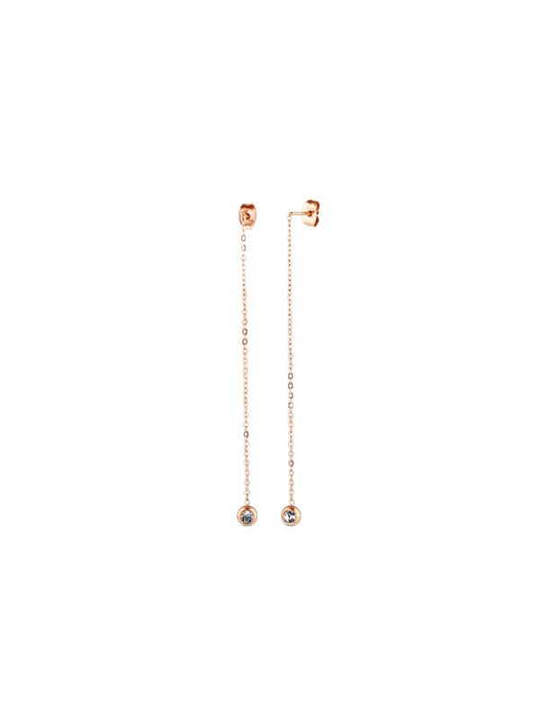 Saria Rose Gold Earrings