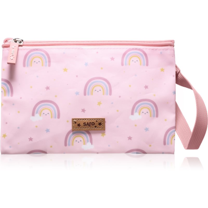 Saro Baby Lunch Bag zacskó nassolnivaló Pink Rainbow 14