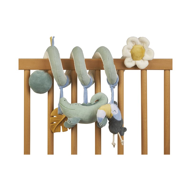 Saro Baby Spiral with Rattles Party Jungle kontrasztos függőjáték Hunter Mint 1 db-Ár