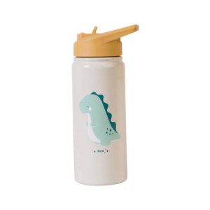 Saro Baby Thermos Bottle with Straw termosz szívószállal Sand 500 ml-Ár