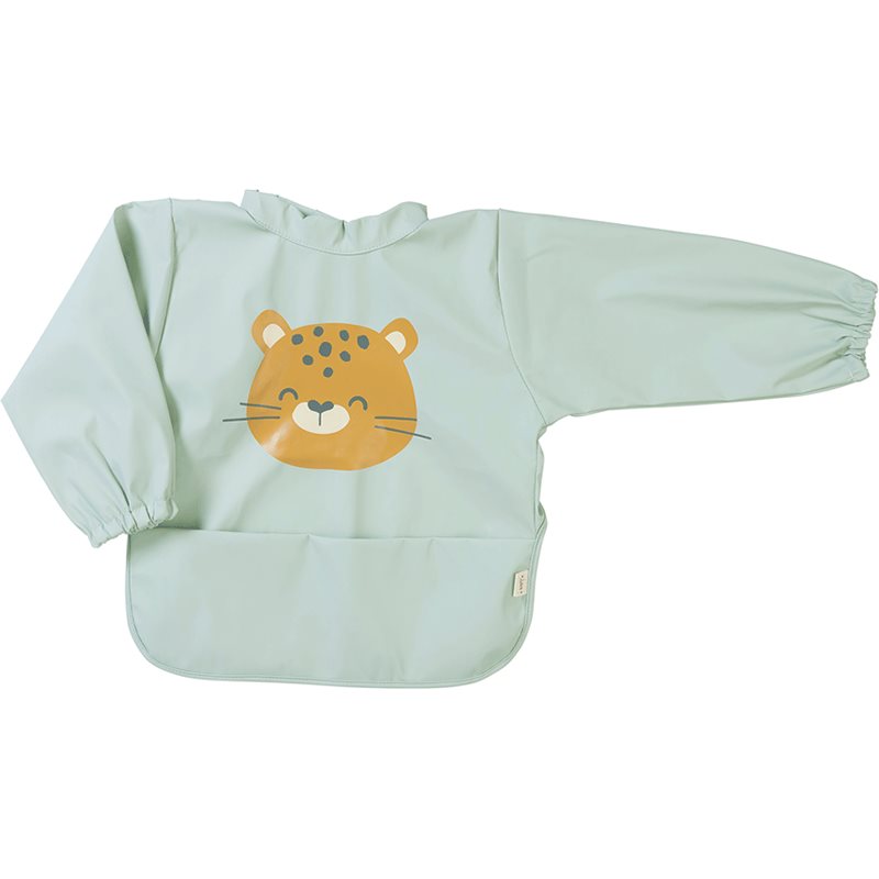 Saro Baby Waterproof Bib with Sleeves előke Mint 1 db