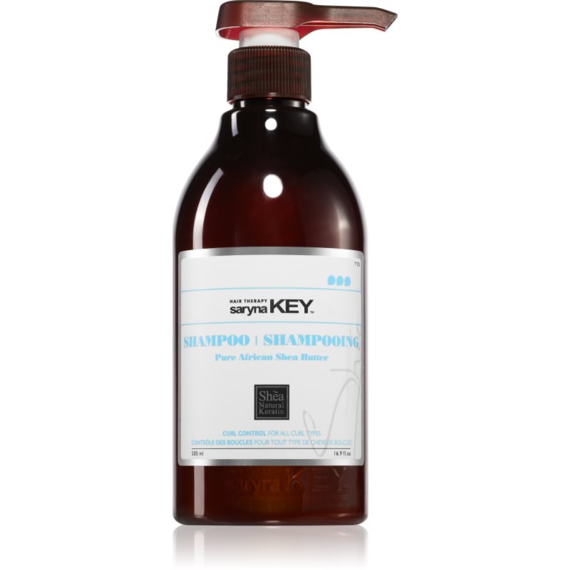 Saryna Key Pure African Shea Butter Curl Control sampon bambuszvajjal 500 ml-Ár