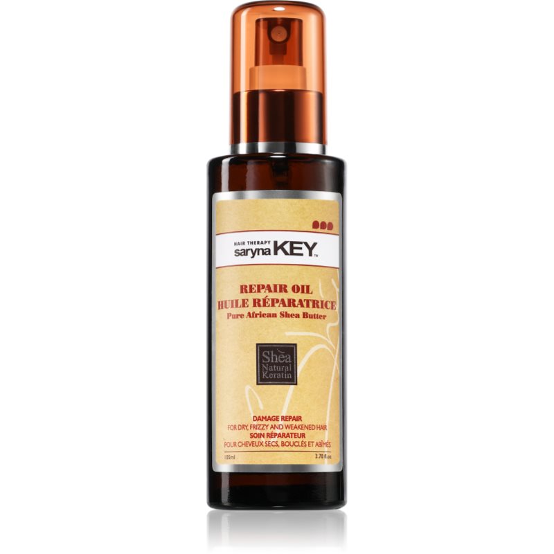 Saryna Key Pure African Shea Butter Damage Repair tápláló olaj hajra 105 ml-ár