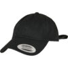 Satin Bow Dad Cap Black