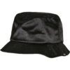 Satin Bucket Hat Black