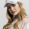 Satin cap white