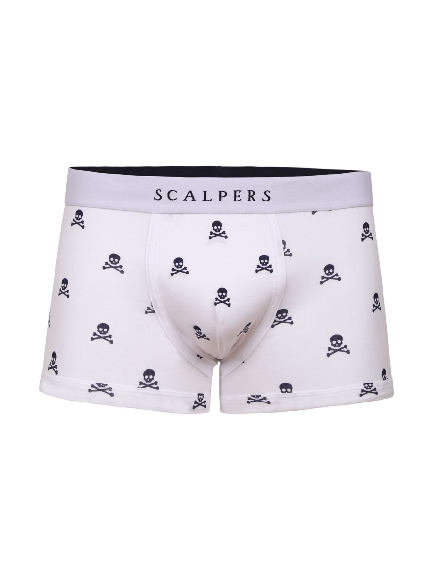 Scalpers Boxeralsók  fekete / fehér-hu