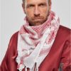 Scarf Shemag red/wh