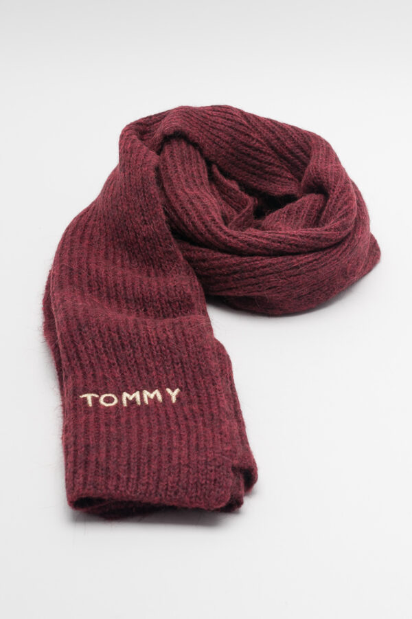 Scarf - TOMMY HILFIGER EFFORTLESS SCARF red