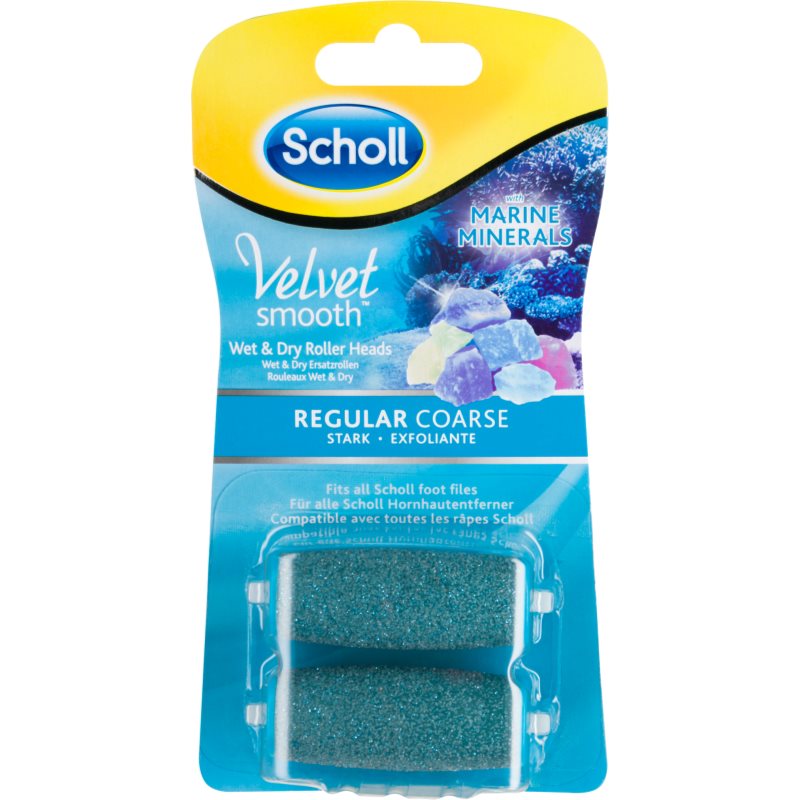 Scholl Velvet Smooth Regular Coarse tartalék pengék az elektromos talpreszelőbe 2 db-Ár
