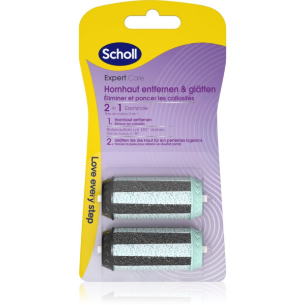 Scholl Velvet Smooth tartalék pengék az elektromos talpreszelőbe 2 db