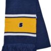 School team scarf spaceblue/californiayellow/wht