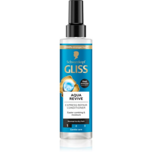 Schwarzkopf Gliss Aqua Revive öblítést nem igénylő spray kondicionáló normál és száraz hajra 200 ml-Ár