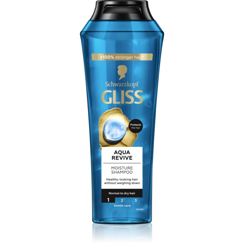 Schwarzkopf Gliss Aqua Revive sampon normál és száraz hajra 250 ml-Ár