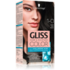 Schwarzkopf Gliss Color tartós hajfesték árnyalat 1-0 Deep Black 1 db-Eredeti