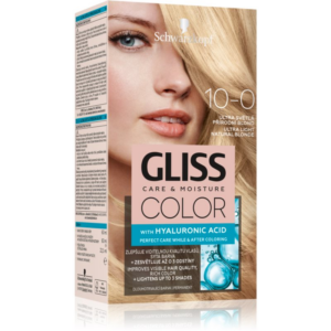 Schwarzkopf Gliss Color tartós hajfesték árnyalat 10-0 Ultra Light Natural Blonde 1 db-Ár