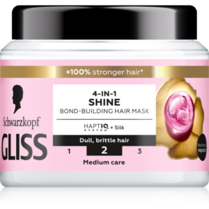 Schwarzkopf Gliss Liquid Silk maszk az erős és fénylő hajért 400 ml-Ár
