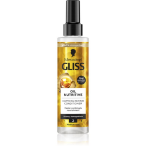 Schwarzkopf Gliss Oil Nutritive regeneráló balzsam a rakoncátlan és töredezett hajra 200 ml-Ár
