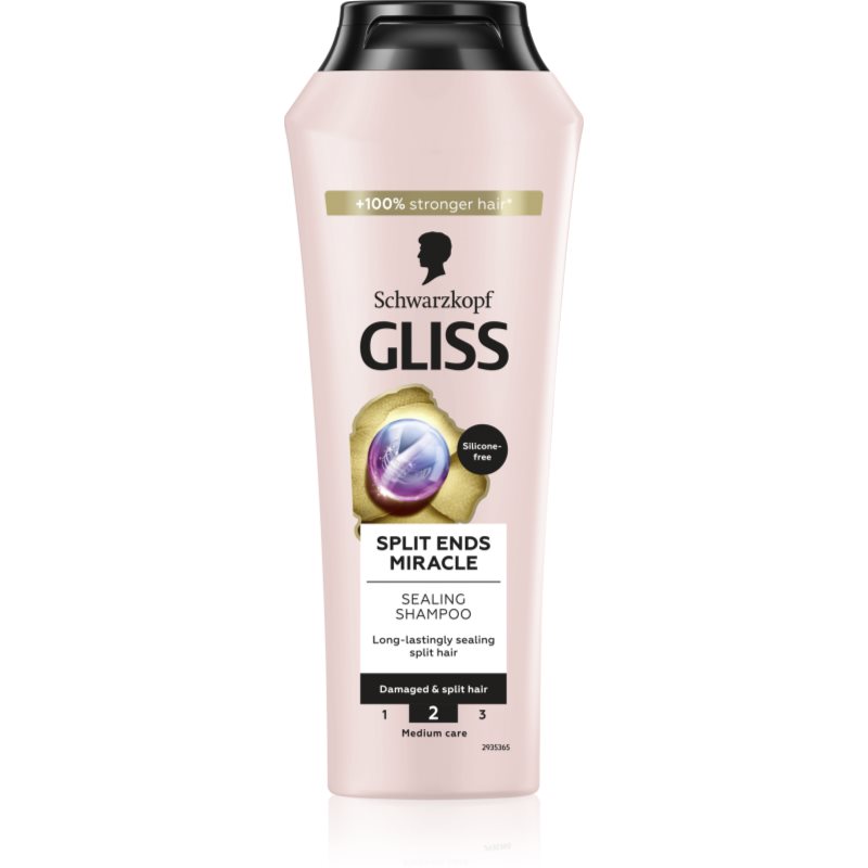 Schwarzkopf Gliss Split Ends Miracle regeneráló sampon a töredezett hajvégekre 250 ml-Ár