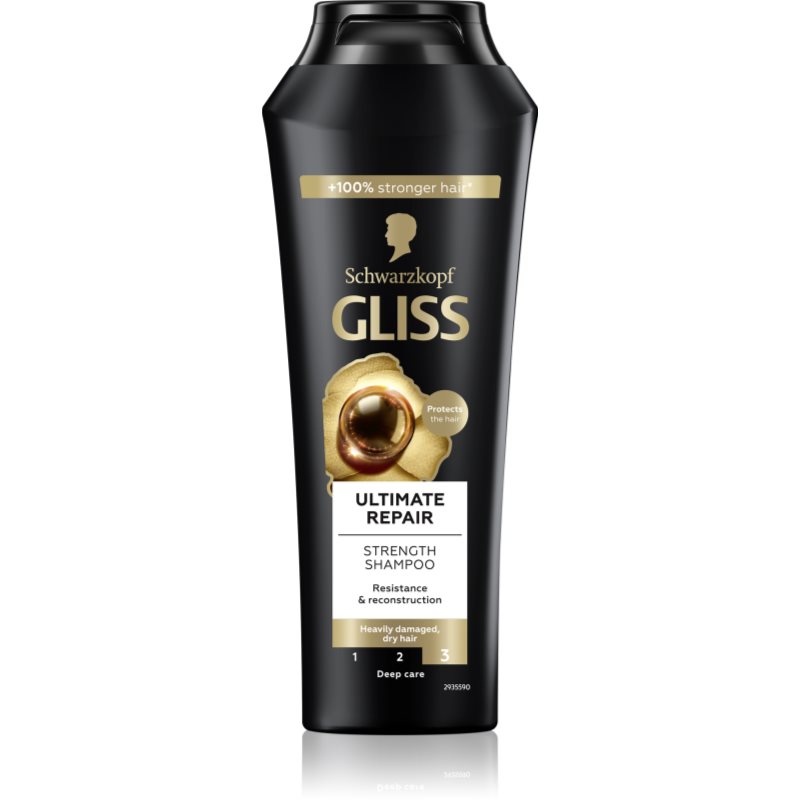Schwarzkopf Gliss Ultimate Repair erősítő sampon száraz és sérült hajra 250 ml-Ár
