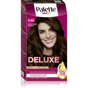 Schwarzkopf Palette Deluxe tartós hajfesték árnyalat 3-65 750 Chocolate Brown 1 db-Eredeti