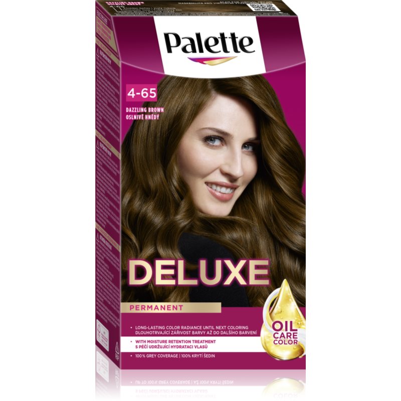 Schwarzkopf Palette Deluxe tartós hajfesték árnyalat 4-65 Dazzling Brown 1 db-Ár