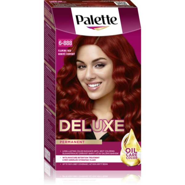Schwarzkopf Palette Deluxe tartós hajfesték árnyalat 6-888 Flaming Red 1 db-Ár