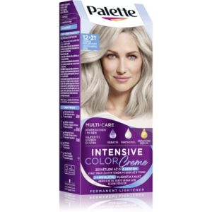Schwarzkopf Palette Intensive Color Creme tartós hajfesték árnyalat 12-21 Silver Ash Blonde 1 db