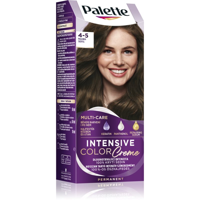 Schwarzkopf Palette Intensive Color Creme tartós hajfesték árnyalat 4-5 (G3) Truffles 1 db