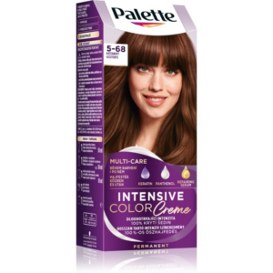 Schwarzkopf Palette Intensive Color Creme tartós hajfesték árnyalat 5-68 R4 Chestnut 1 db-Eredeti