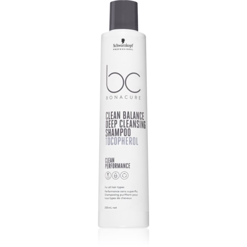 Schwarzkopf Professional BC Bonacure Clean Balance mélyen tisztító sampon 250 ml-Ár