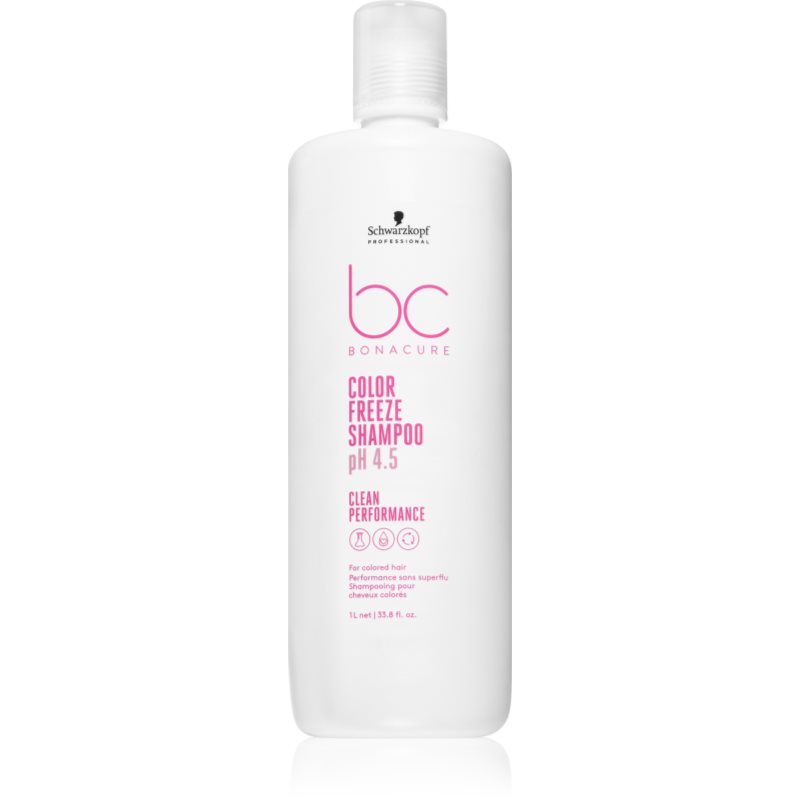 Schwarzkopf Professional BC Bonacure Color Freeze ápoló sampon festett hajra 1000 ml-Ár