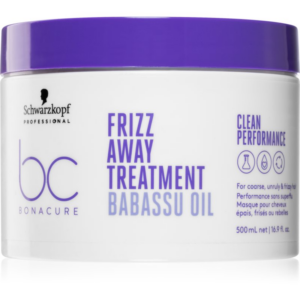 Schwarzkopf Professional BC Bonacure Frizz Away Treatment maszk a rakoncátlan és töredezett hajra 500 ml-Ár