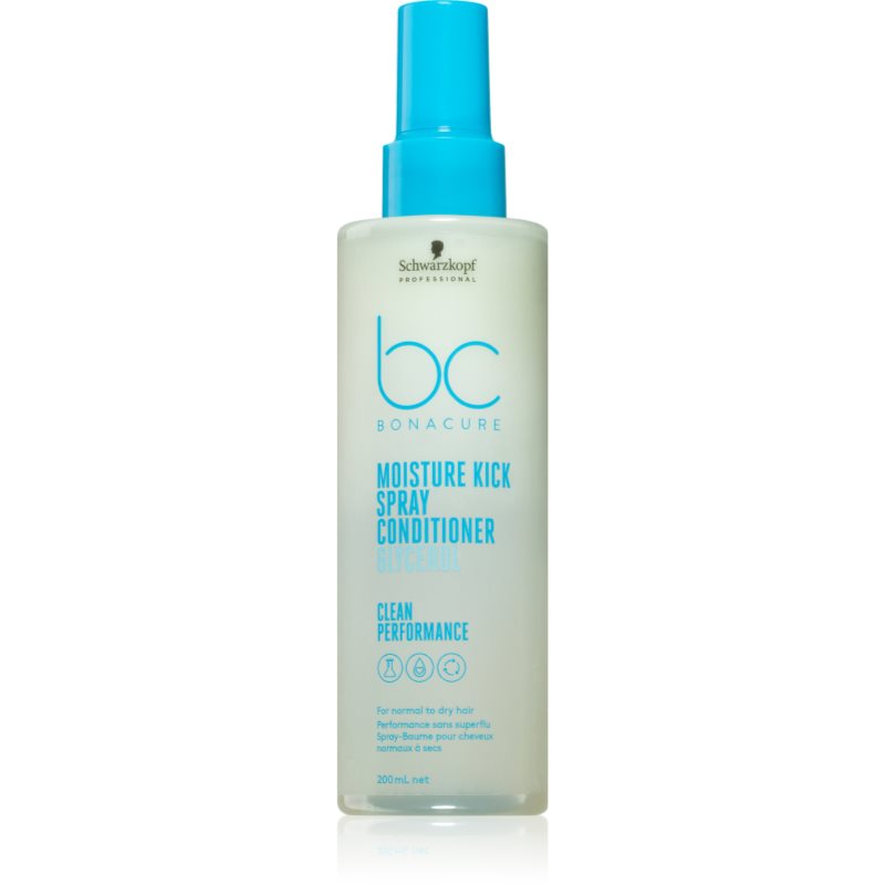 Schwarzkopf Professional BC Bonacure Moisture Kick öblítés nélküli kondicionáló száraz és normál hajra 200 ml-Ár