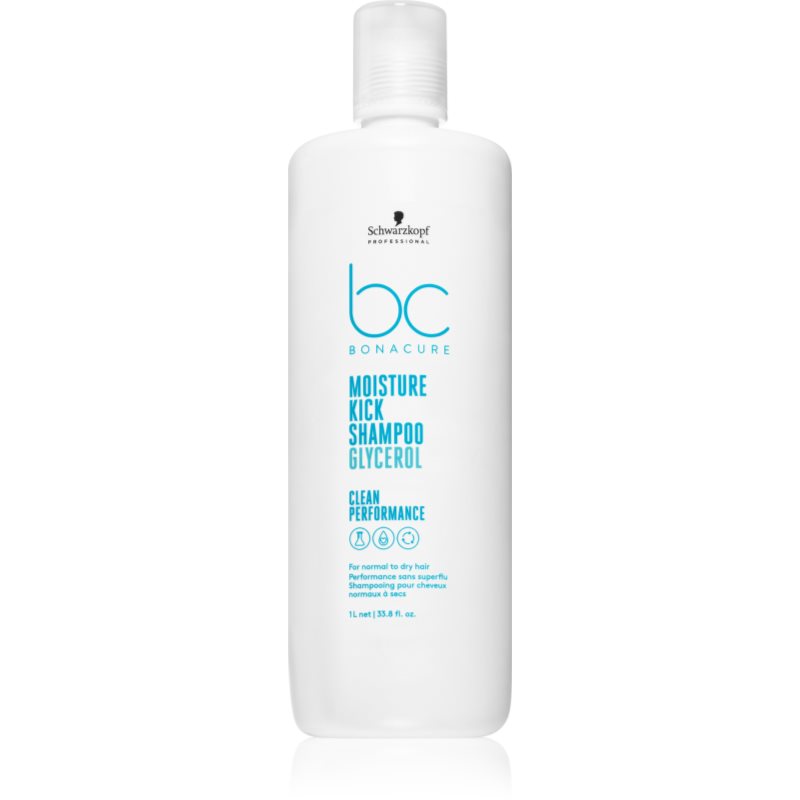 Schwarzkopf Professional BC Bonacure Moisture Kick sampon normál és száraz hajra 1000 ml-Ár