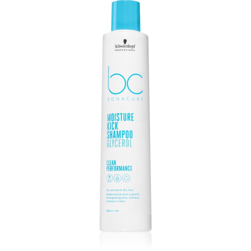 Schwarzkopf Professional BC Bonacure Moisture Kick sampon normál és száraz hajra 250 ml-Ár