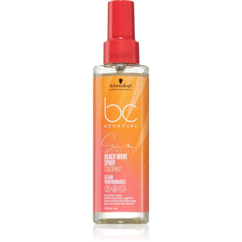 Schwarzkopf Professional BC Bonacure Sun Protect Beach Waves Spray strandhatású spray 150 ml-Ár