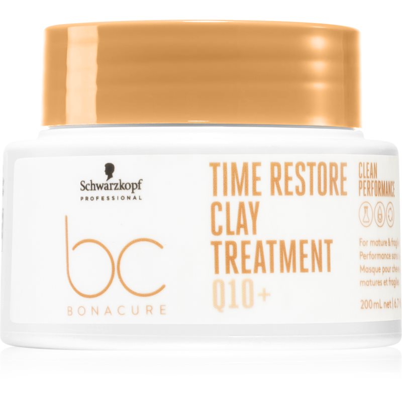 Schwarzkopf Professional BC Bonacure Time Restore agyagos maszk érett hajra 200 ml-Ár