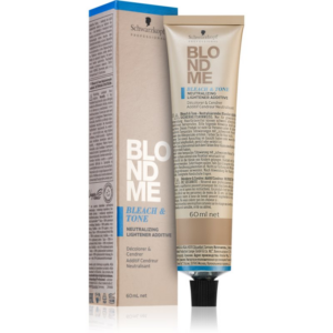 Schwarzkopf Professional Blondme Bleach & Tone hamvasító és tonizáló adalékanyag árnyalat Ash 60 ml-Ár