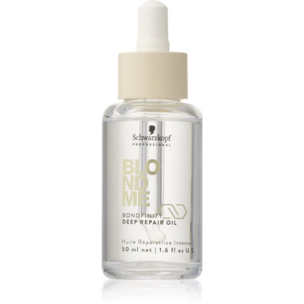 Schwarzkopf Professional Blondme Bondifity Deep Repair Oil tápláló olaj hajra 50 ml